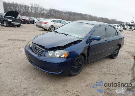2006 Toyota Corolla Le from USA, damaged, VIN JTDBR32E960075121